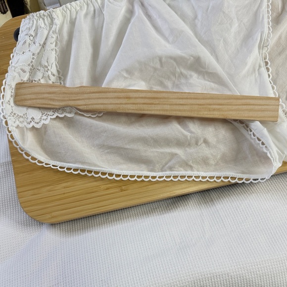 Target Auden White Lace Cotton Lingerie Intimate Woven Bloomers Panti - Picture 10 of 13